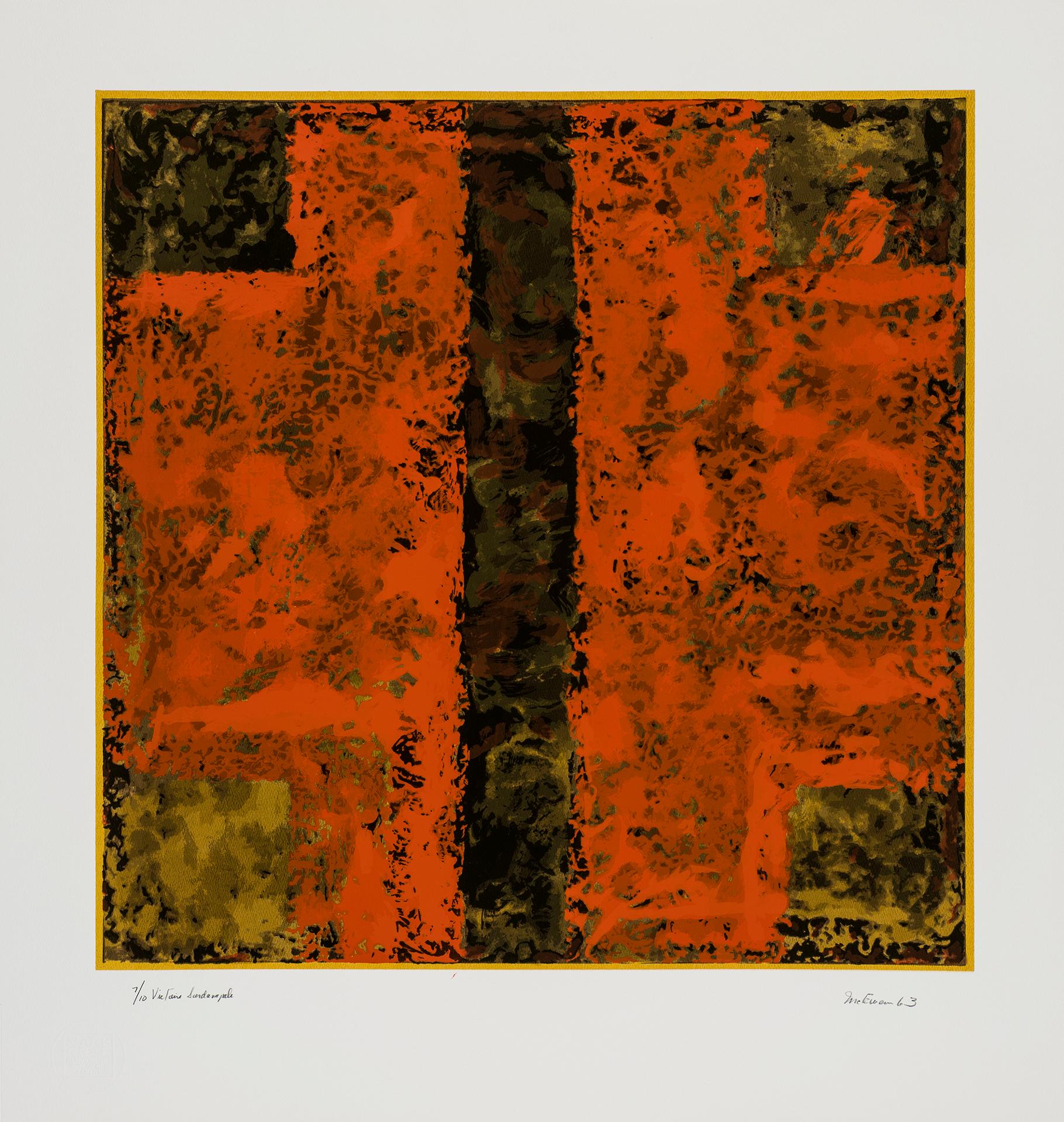 Jean Albert McEwen (1923-1999) - La Victoire de Sardanapale, 1963