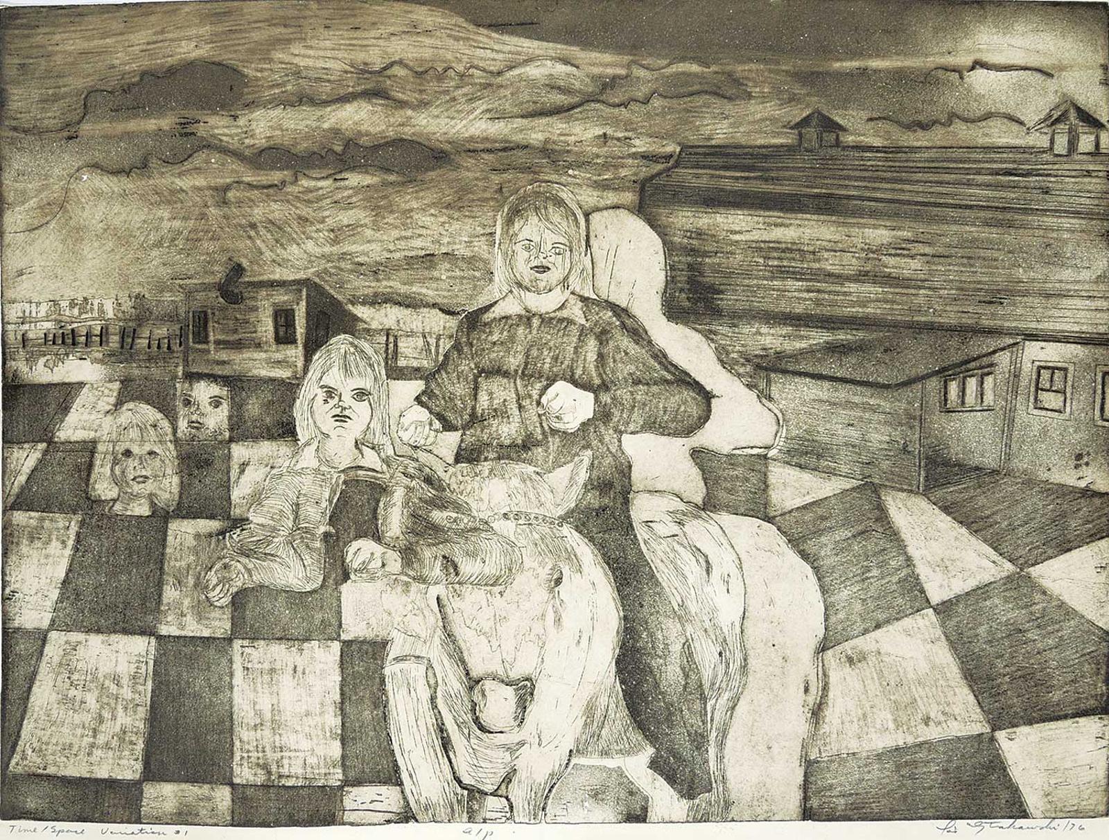Pat Strakowski (1937) - Time/Space Variation No. 1 #A/P