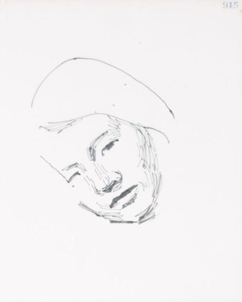 William Goodridge Roberts (1921-2001) - Leaning Face
