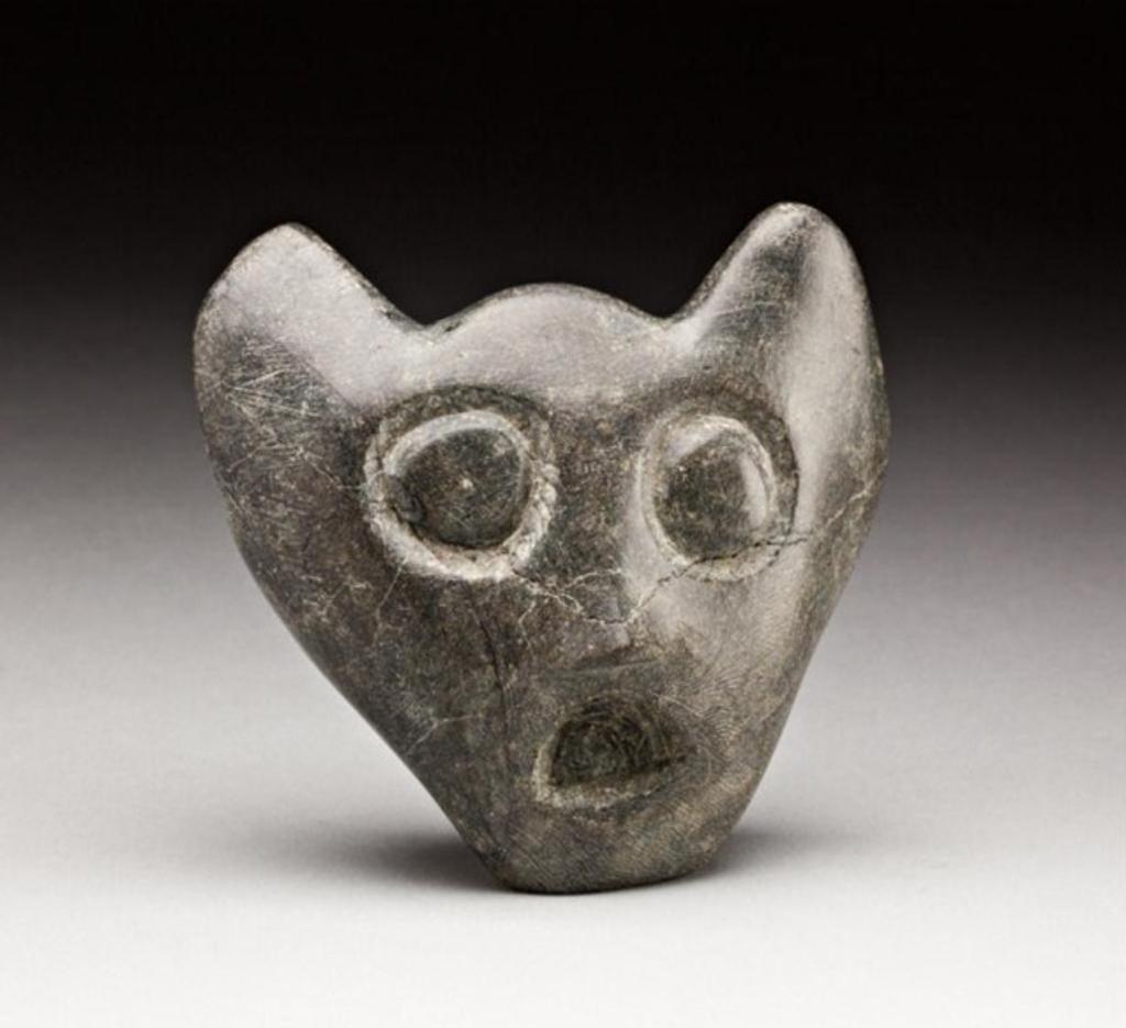 Nipisha Osuitok (1925-1980) - Howling spirit face, ca. early 1970s