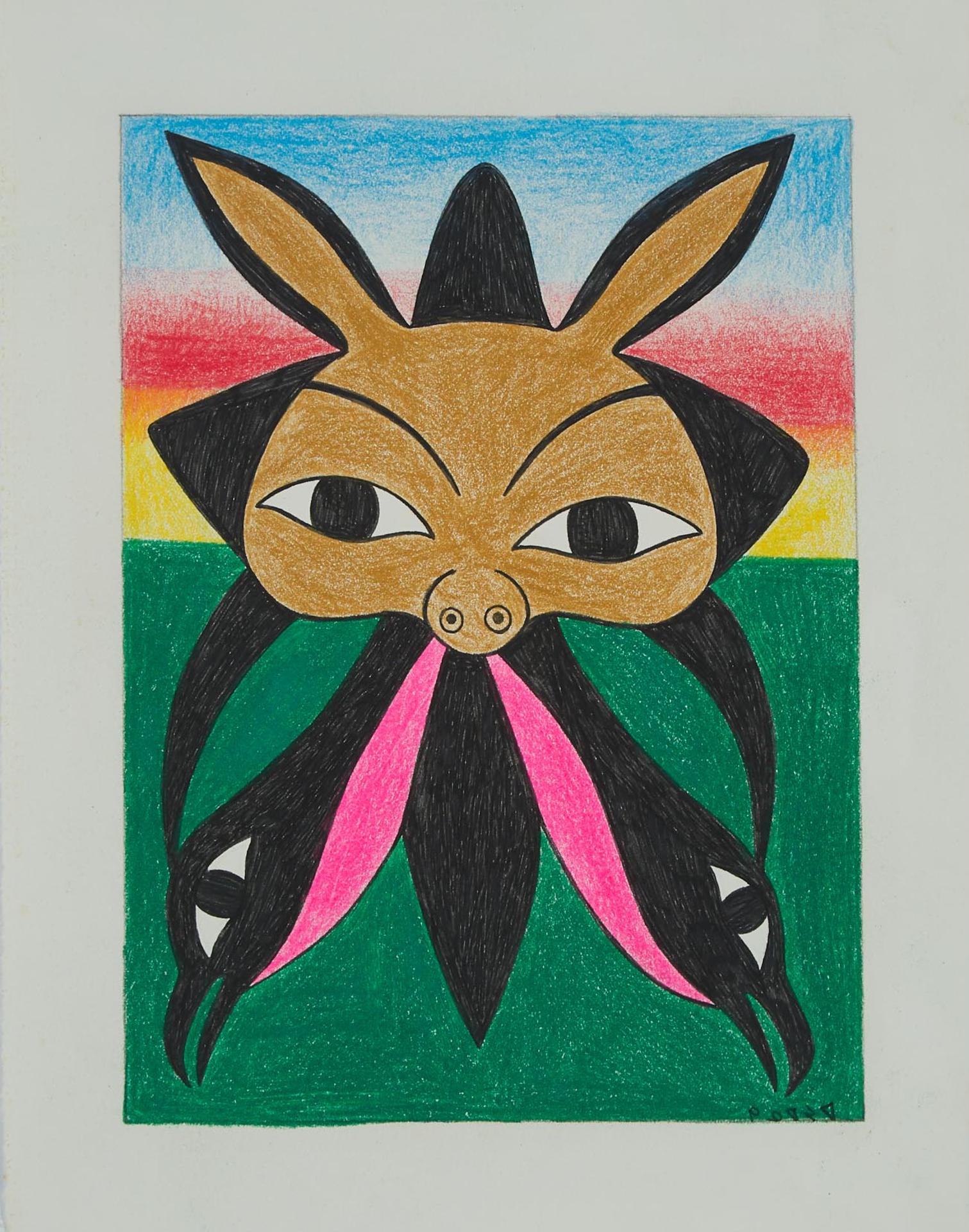 Kenojuak Ashevak (1927-2013) - Untitled