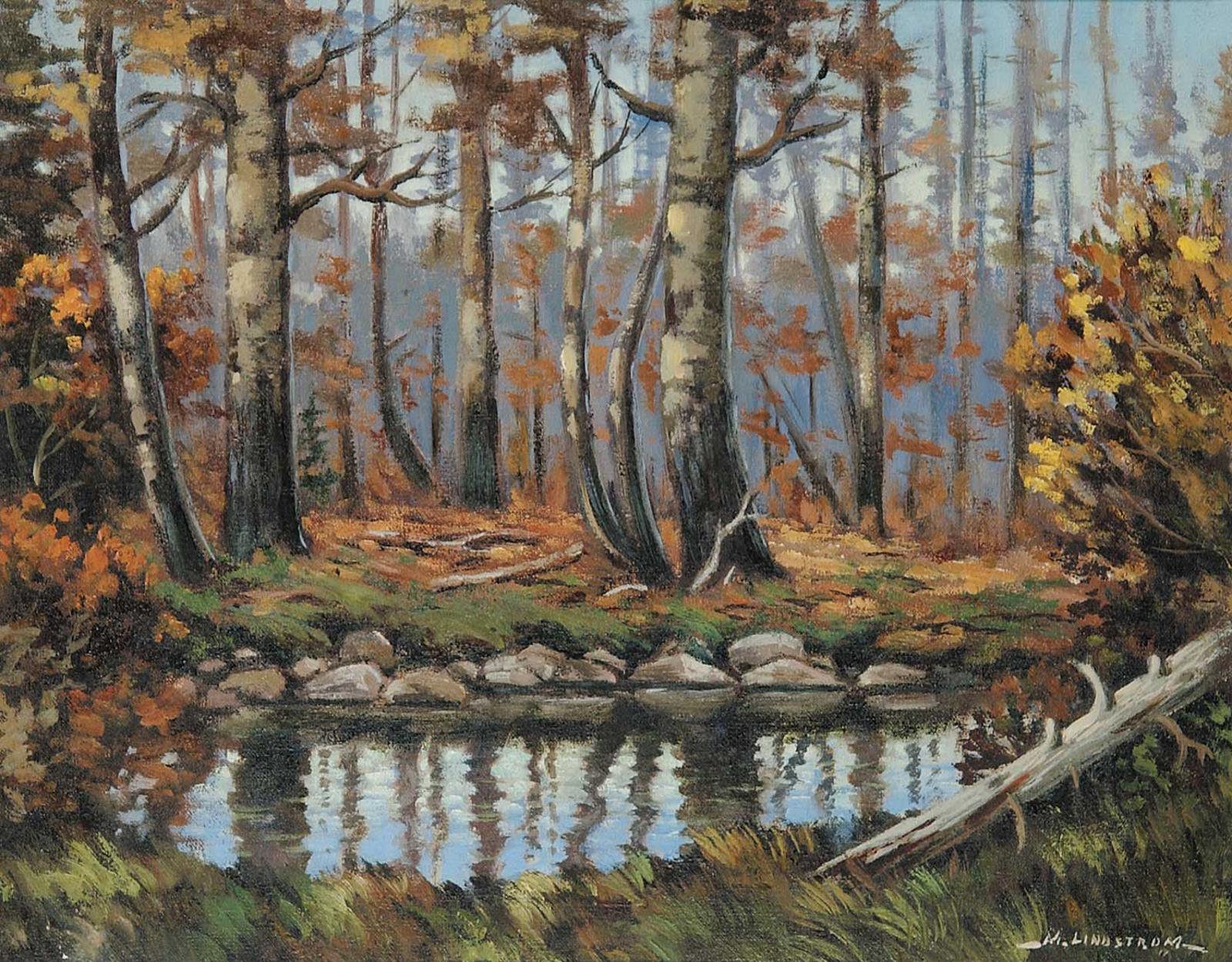 Matt Lindstrom (1890-1975) - Autumn at St. Georges Island