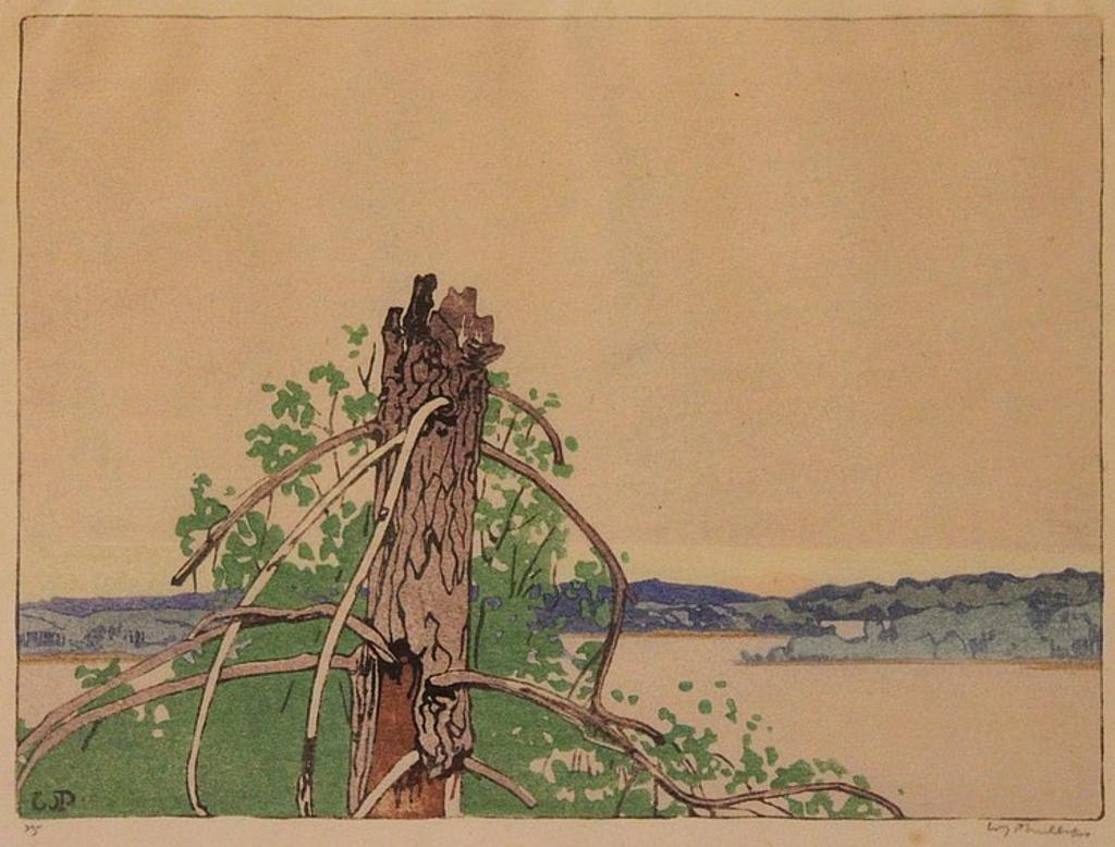 Walter Joseph (W.J.) Phillips (1884-1963) - colour woodcut