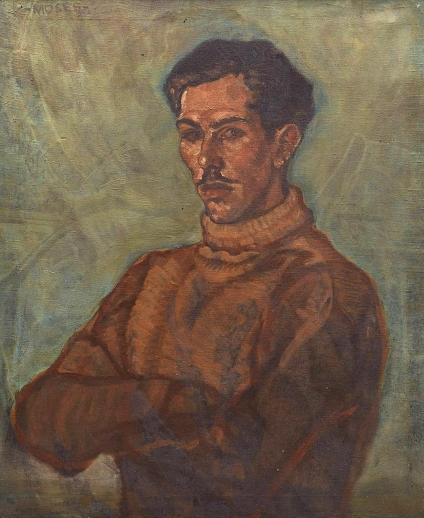 Gerald Milne Moses (1913-1994) - Portrait of a Man; Five Portrait Studies
