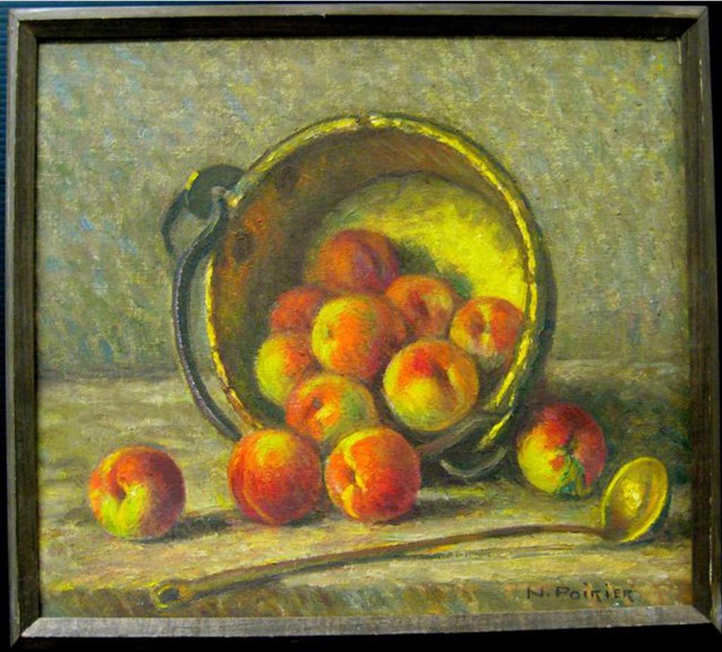 Narcisse Poirier (1883-1983) - Chaudron Avec Peches