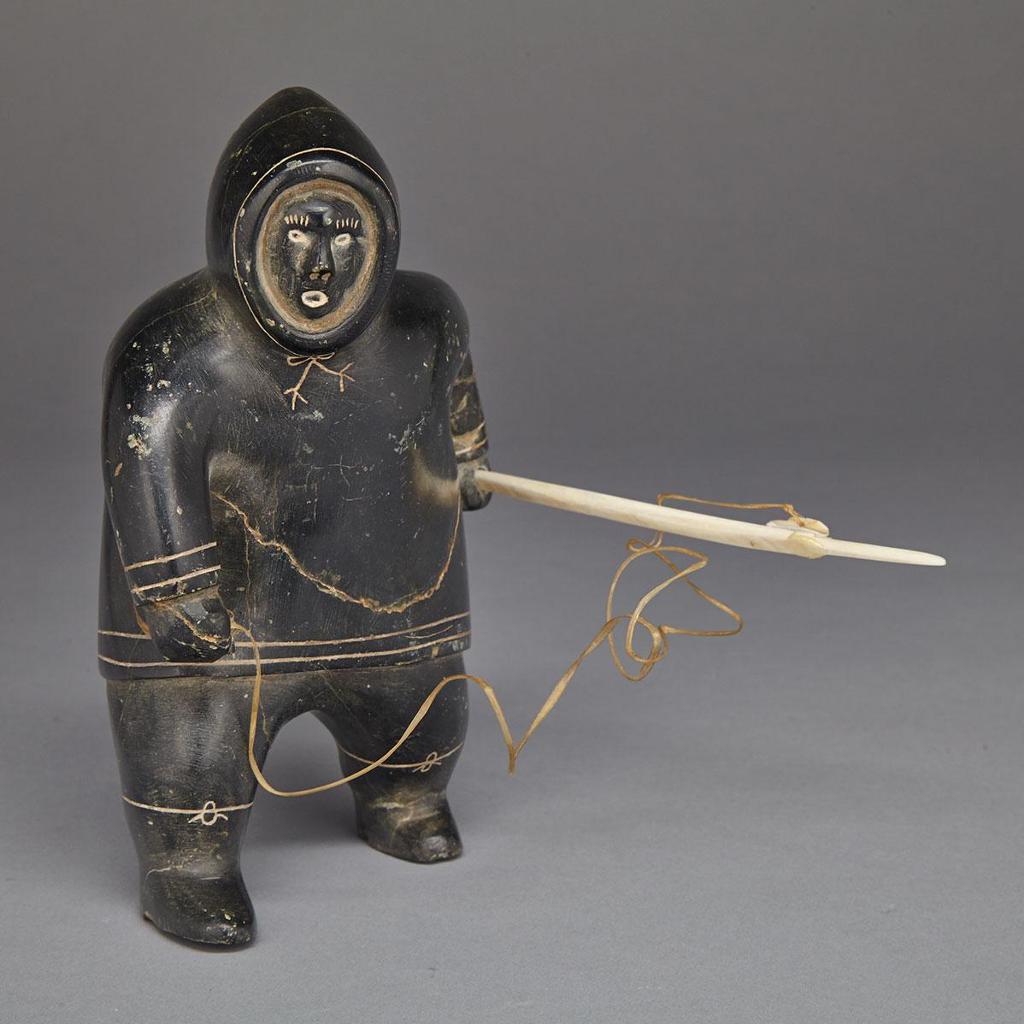 Akeeaktashuk (1898-1954) - Hunter With Harpoon