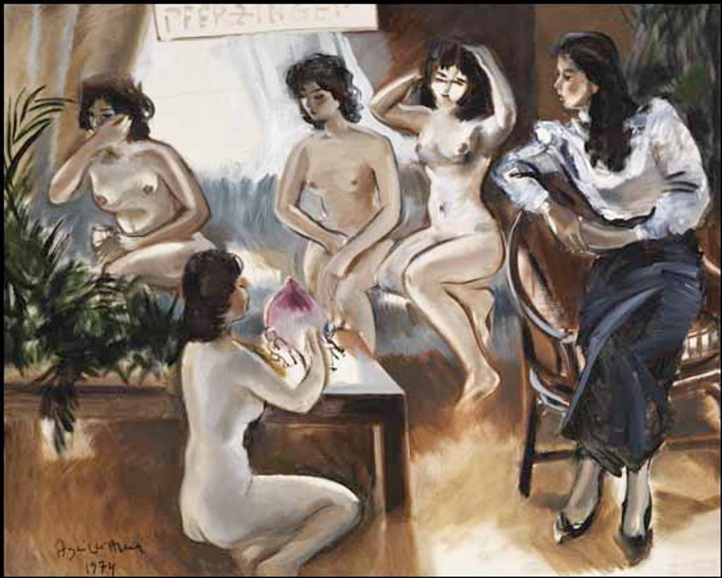 Federico Aguilar Alcuaz (1932-2011) - Five Women