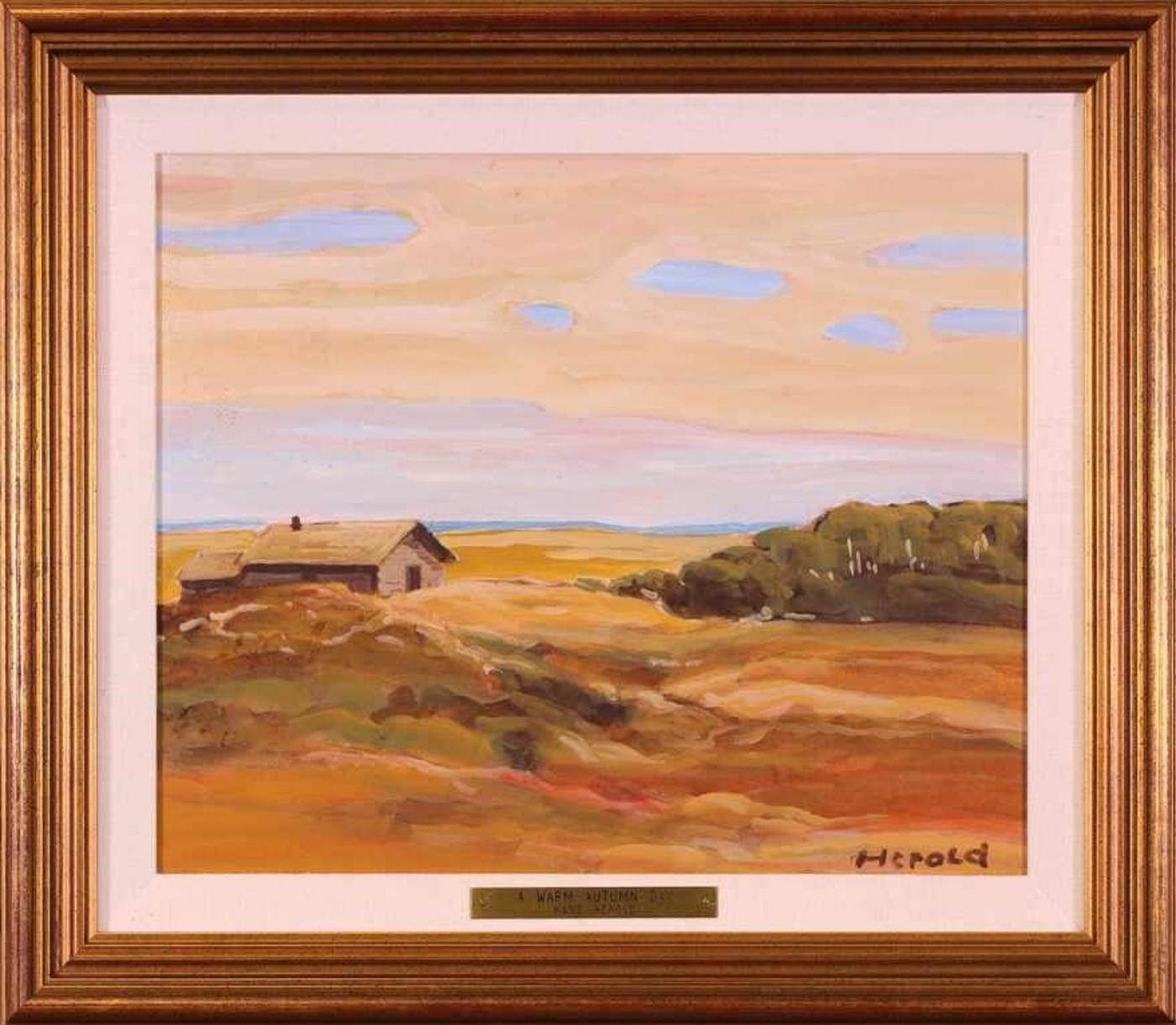 Hans Herold (1925-2011) - A Warm Day in Autumn; 1982