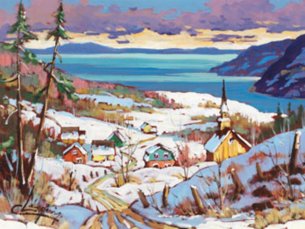 Claude Langevin (1942-2024) - Devant le fleuve
