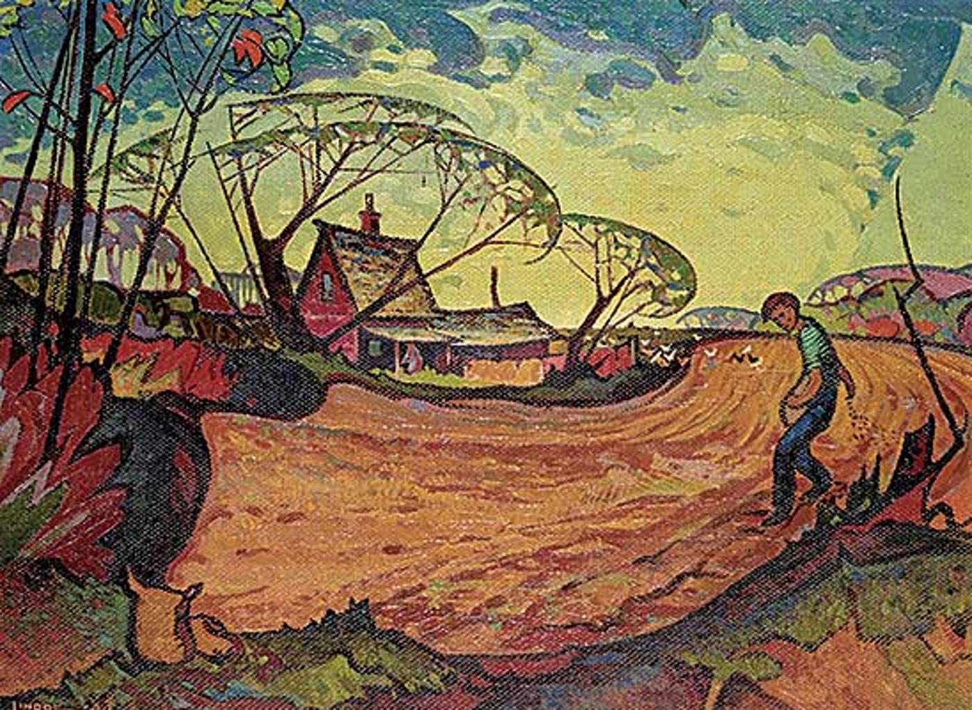 Luke Orton Lindoe (1913-1998) - The Little Field