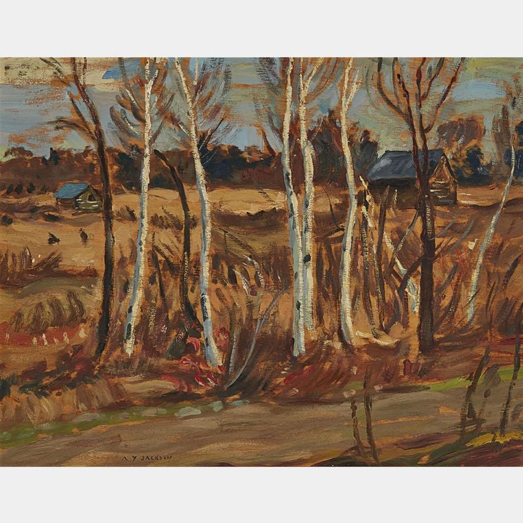 Alexander Young (A. Y.) Jackson (1882-1974) - November Morn, Nr. Ottawa, 1945