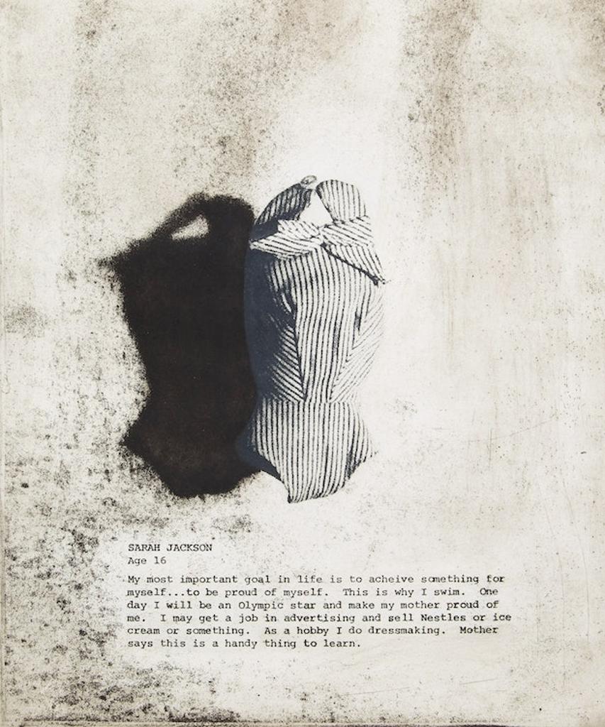 April Hickox (1955) - Sarah Jackson (From the “Lives of Girls and Women” Series)
