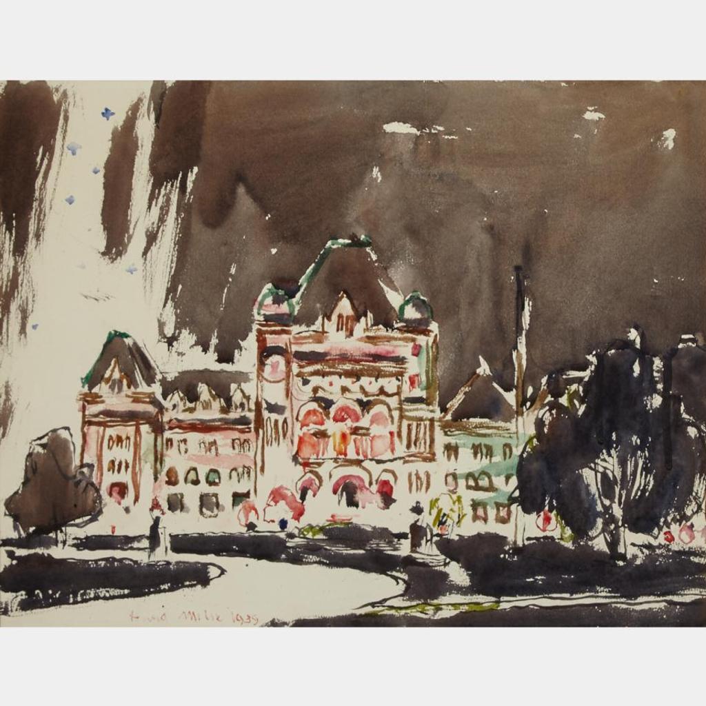 David Browne Milne (1882-1953) - Parliament Buildings