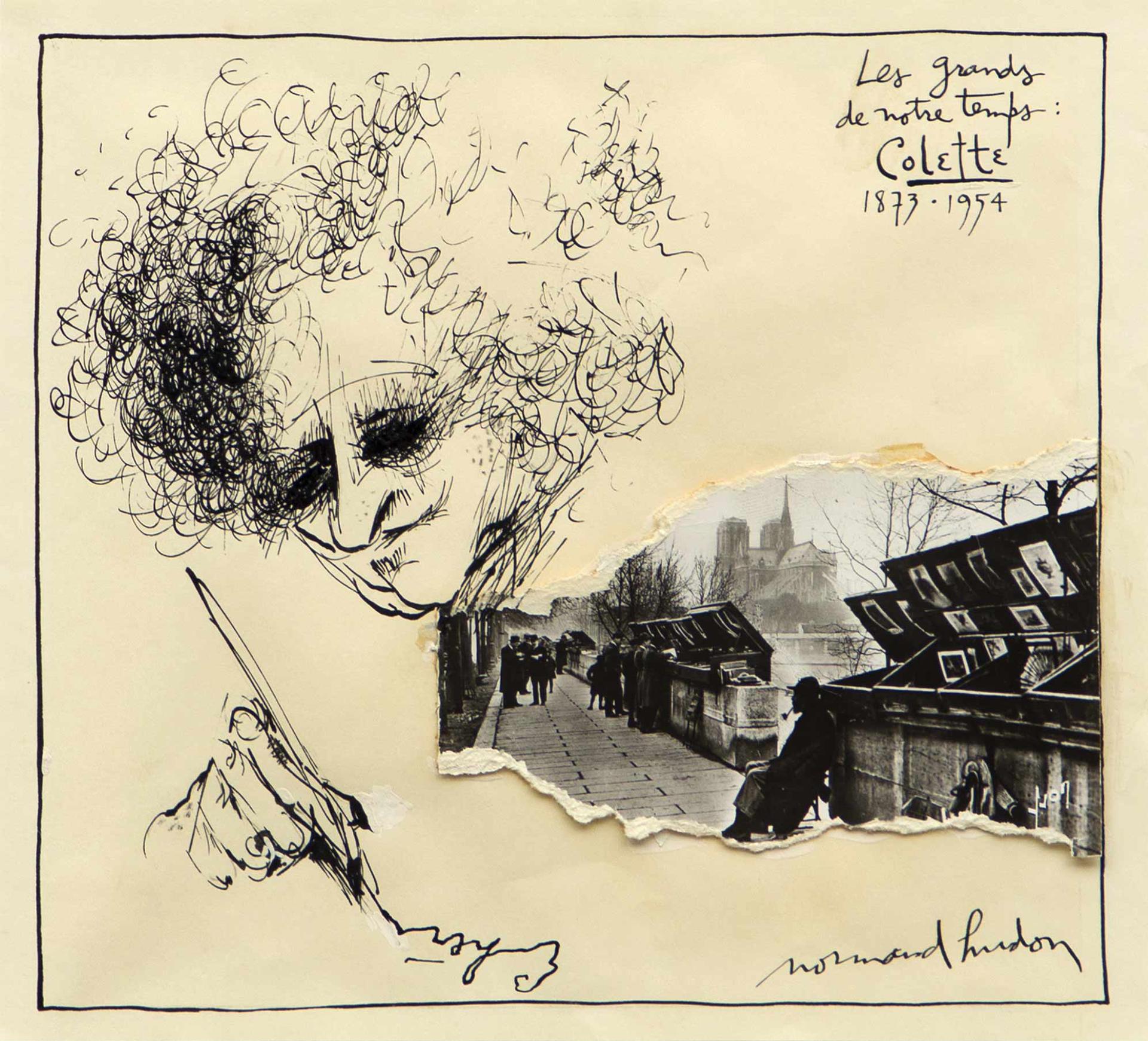 Normand Hudon (1929-1997) - Colette (1873-1954), n.d.