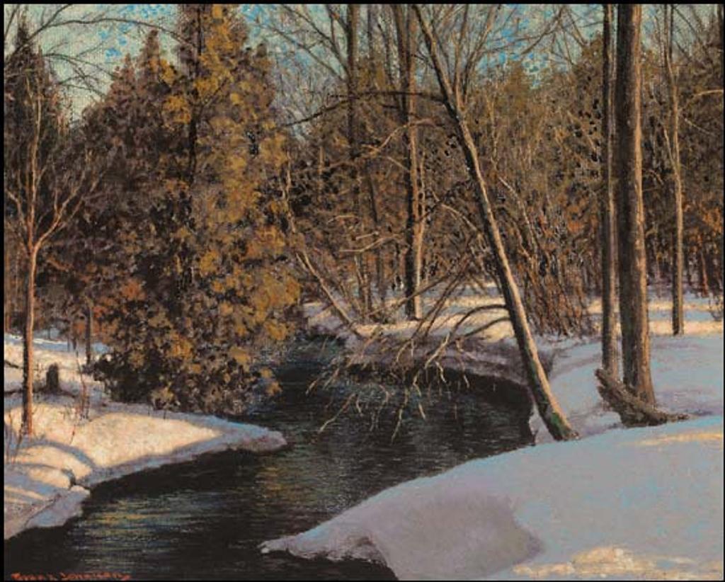Frank (Franz) Hans Johnston (1888-1949) - Golden Cedars