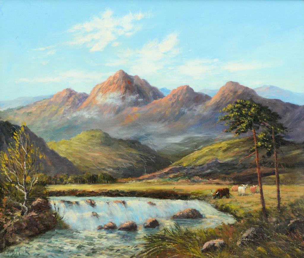 Joseph Monk (1908-1984) - Pasture Scene