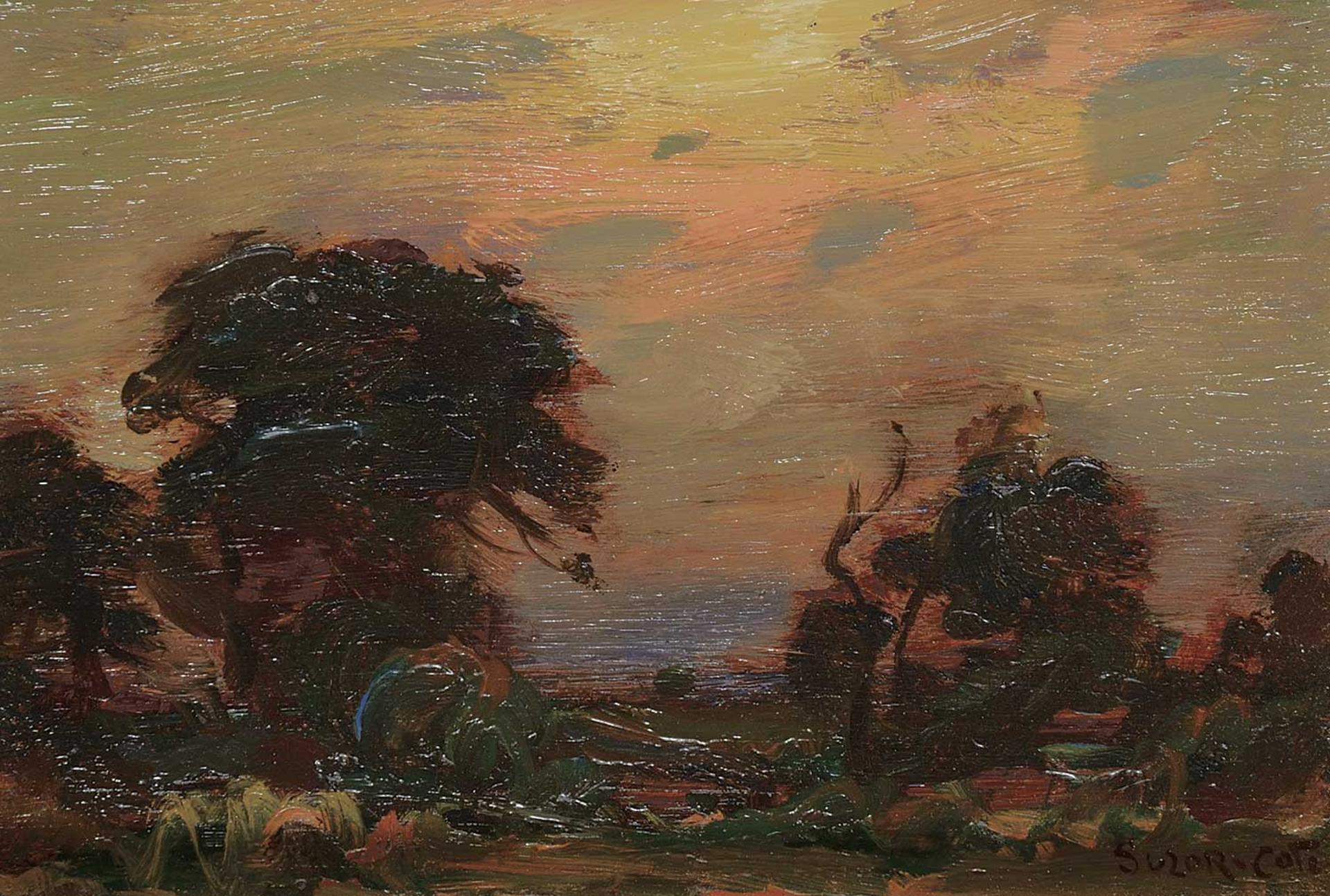 Marc-Aurèle de Foy Suzor-Coté (1869-1937) - Bourrasque
