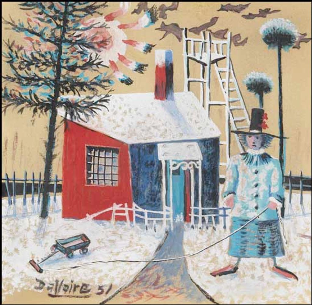 Jean-Philippe Dallaire (1916-1965) - Étude pour le Grand Meaulnes