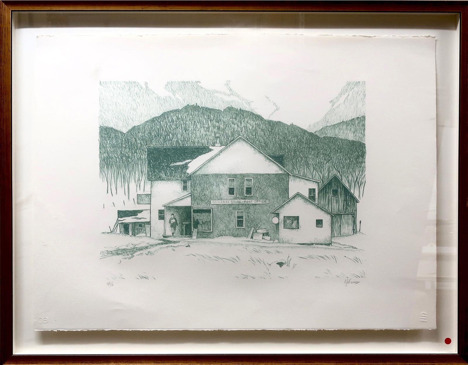 Alfred Joseph (A.J.) Casson (1898-1992) - General Store - Post Office