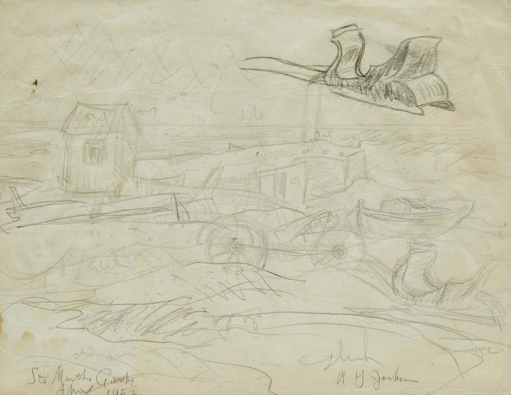 Alexander Young (A. Y.) Jackson (1882-1974) - Ste Marthe, Gaspé