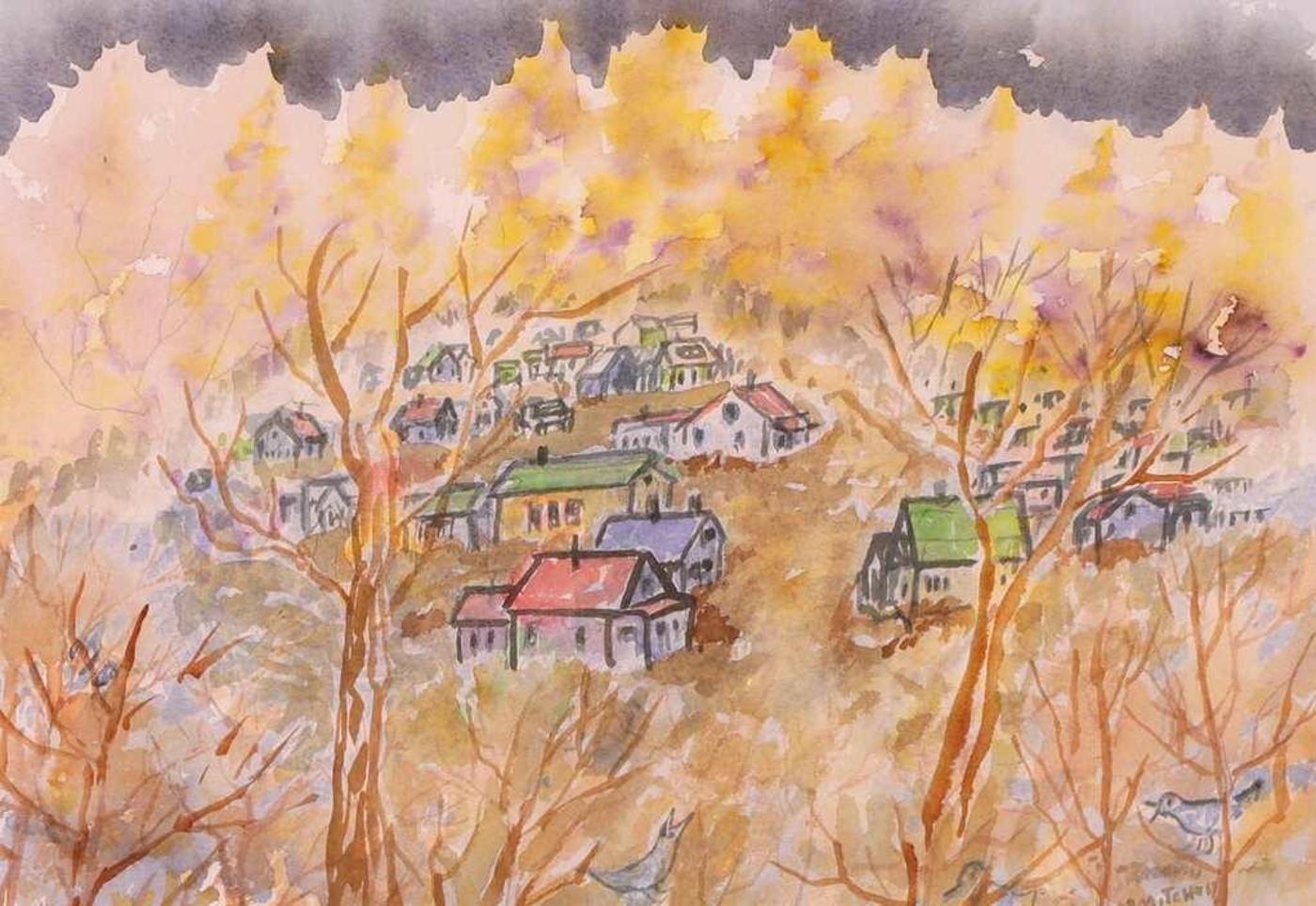 Janet Mitchell (1915-1998) - Cottage Country
