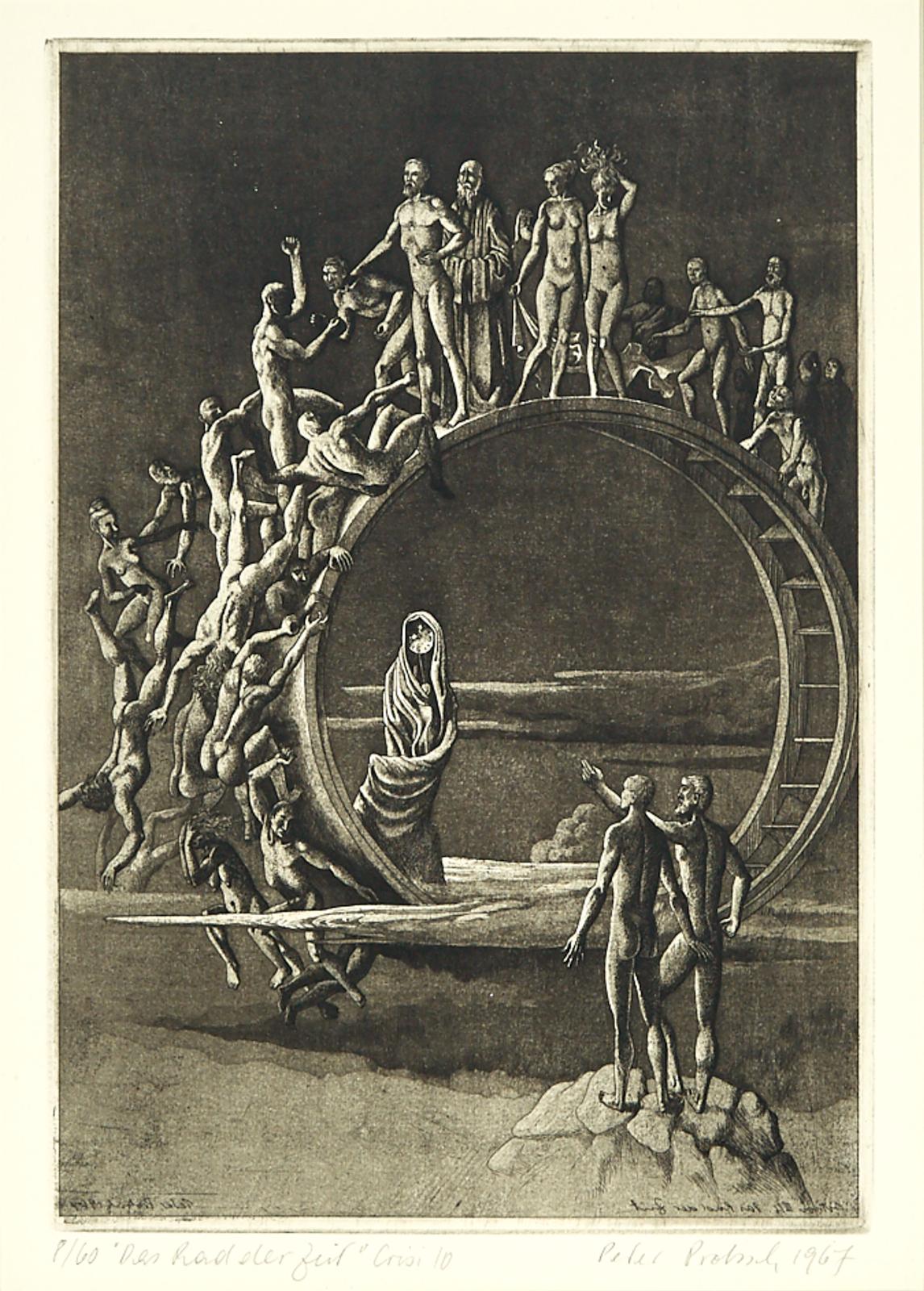Peter Proksch (1935-2012) - Das Rad Der Zeit (Turn Back The Wheel Of Time), Plate 10 From The