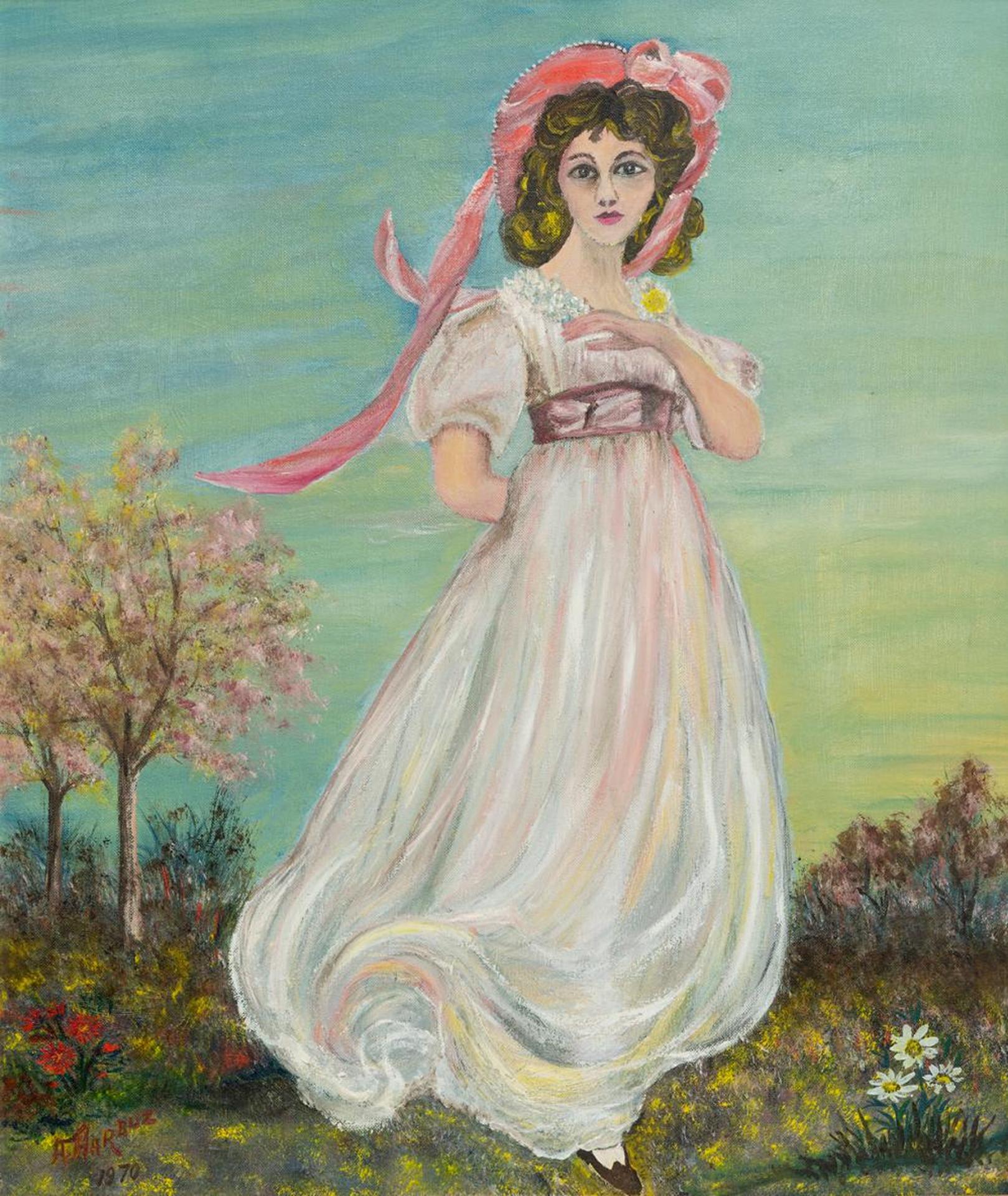 Ann Alexandra Harbuz (1908-1989) - Pink Lady