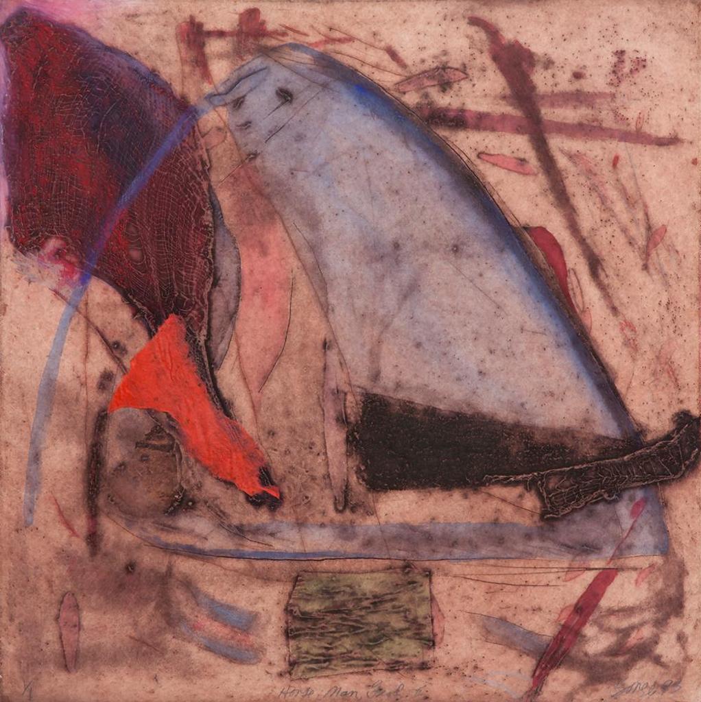 Bernice Luftie Sorge (1943) - Horse, Man, Fish