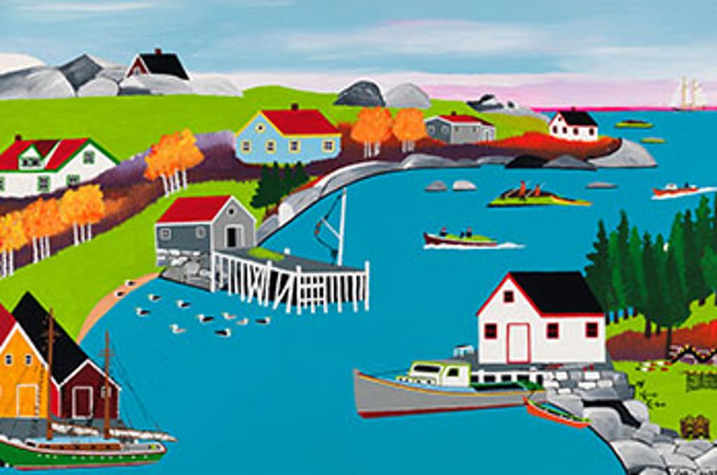 Joseph (Joe) Norris (1925-1996) - Fishing Village