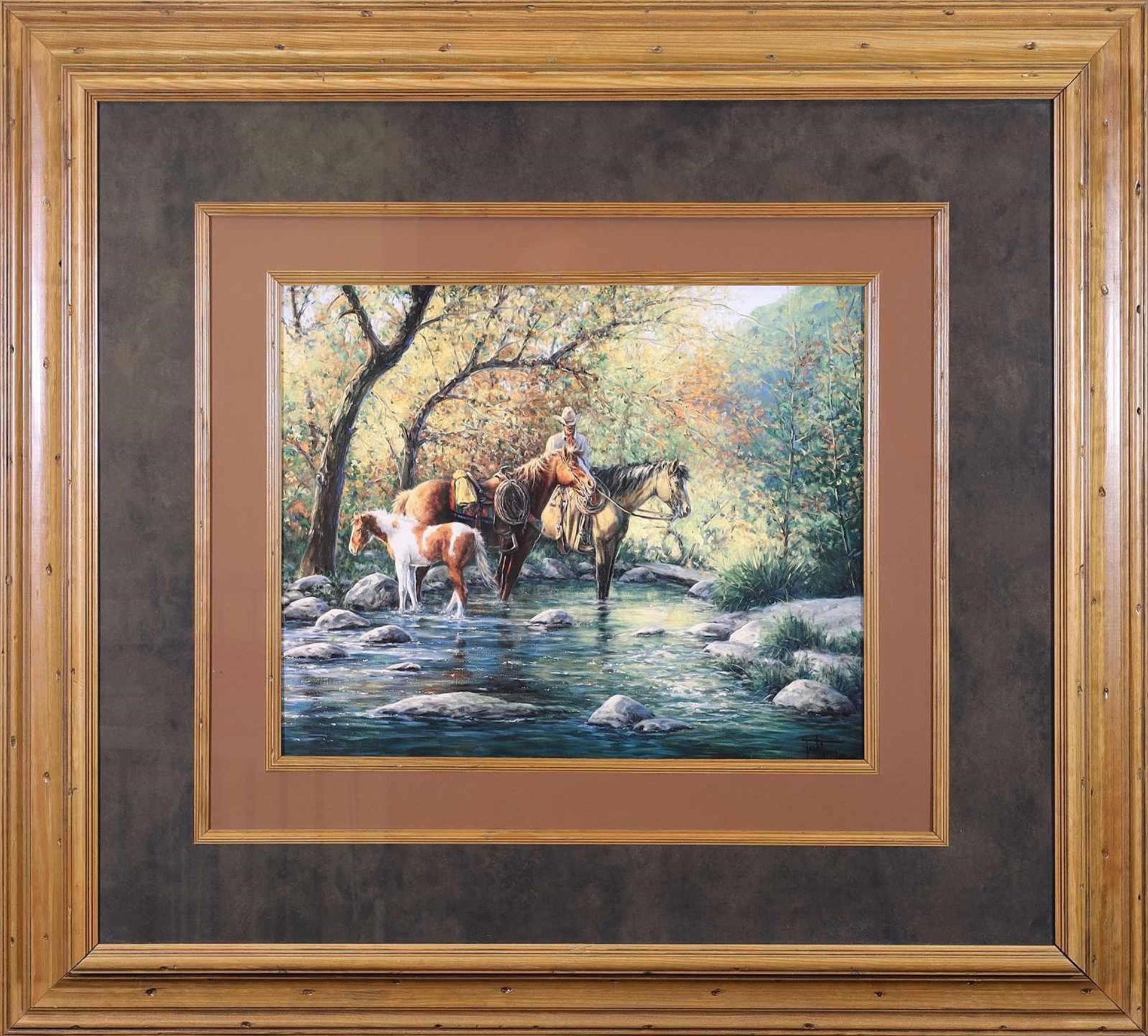 Jack Terry (1952) - Stream Crossing