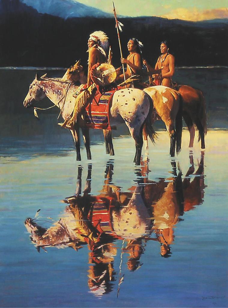 David Mann - Peace on Blue Lake