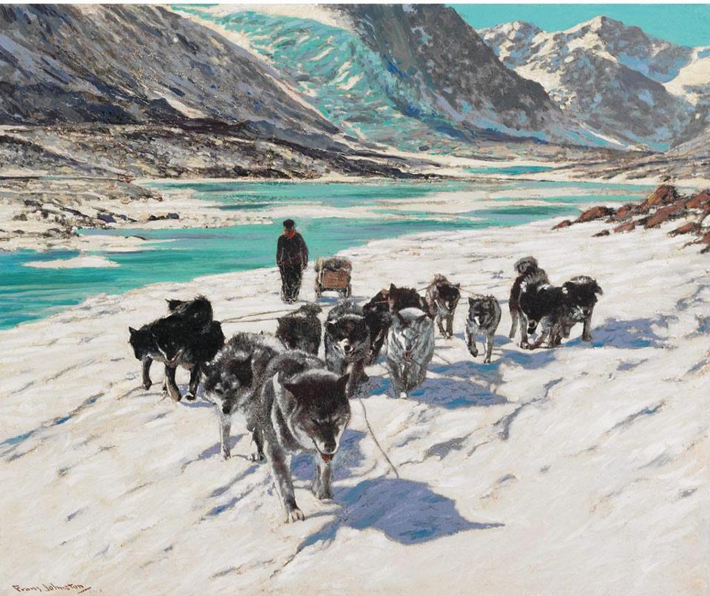 Frank (Franz) Hans Johnston (1888-1949) - Land Of The Husky