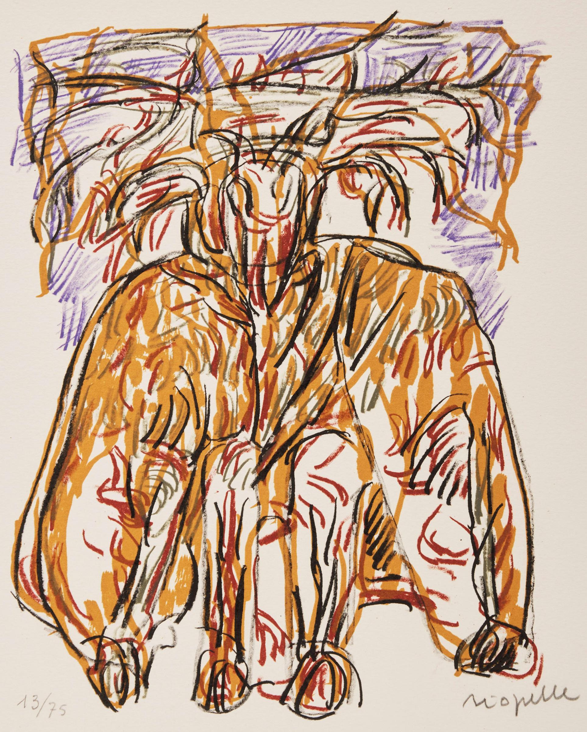 Jean-Paul Riopelle (1923-2002) - Cervidée, 1979