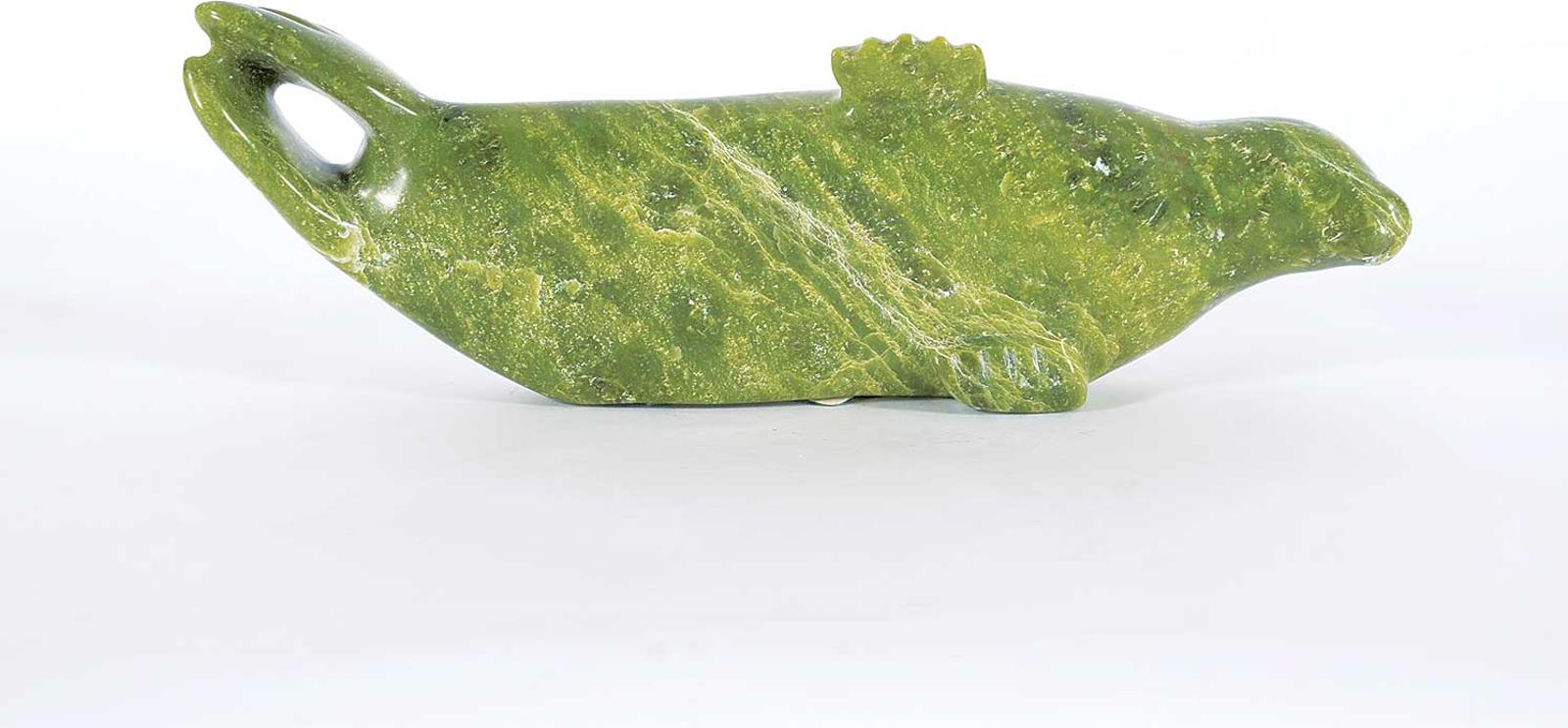 Komwartok Inuit - Untitled - Swimming Seal