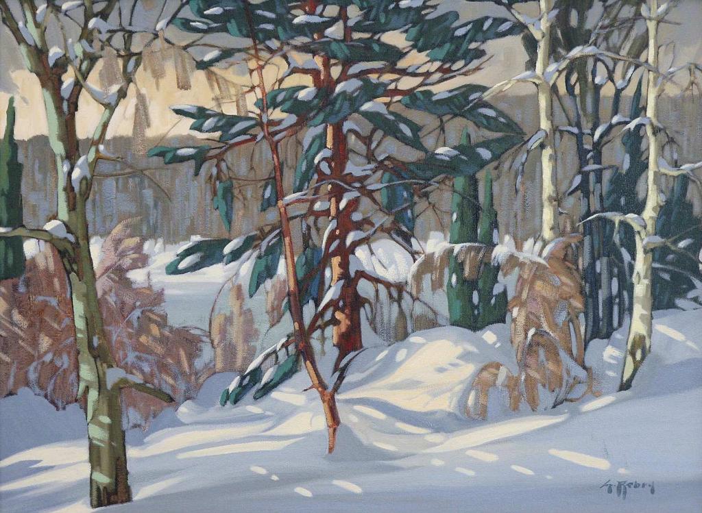 Gaston Rebry (1933-2007) - Matin Dhiver
