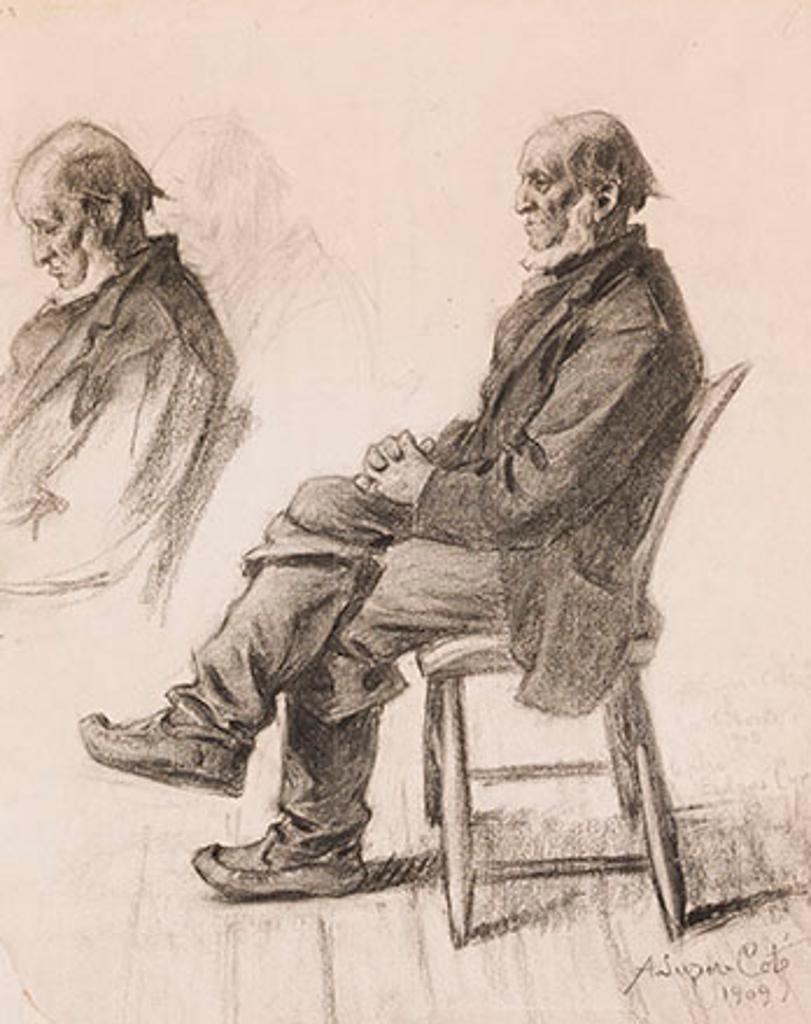 Marc-Aurèle de Foy Suzor-Coté (1869-1937) - Old Man Cyr