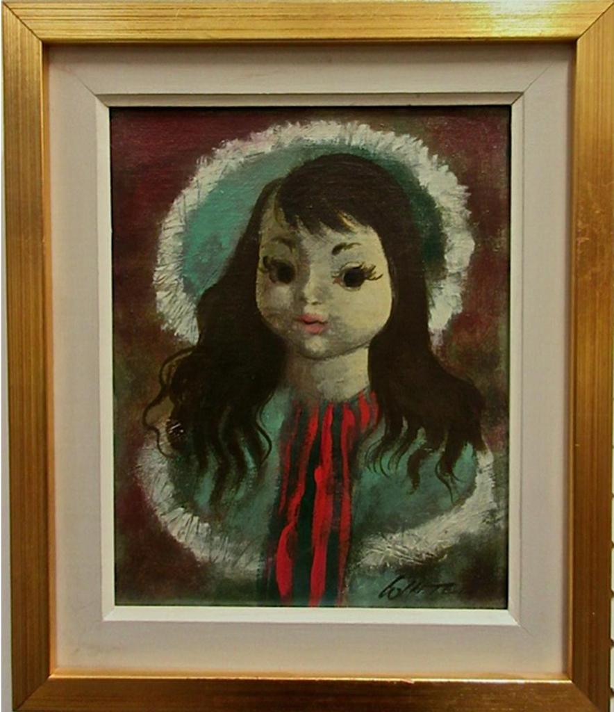 William Arthur Winter (1909-1996) - Untitled (Young Girl In Turquoise)