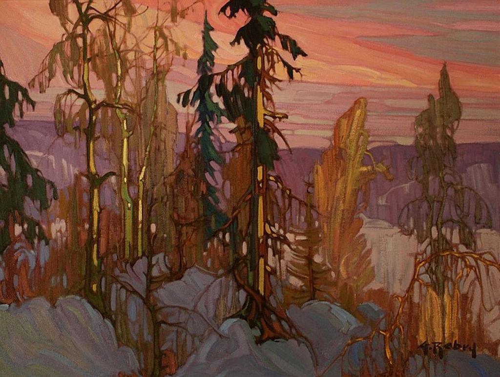 Gaston Rebry (1933-2007) - Reflets d'un soir