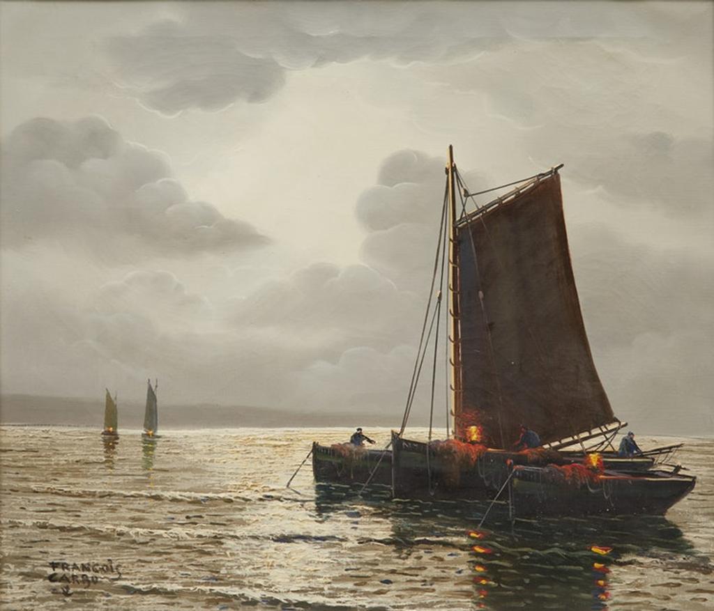 François Carbu - Retour de la pêche au clair de lune (Bretagne)