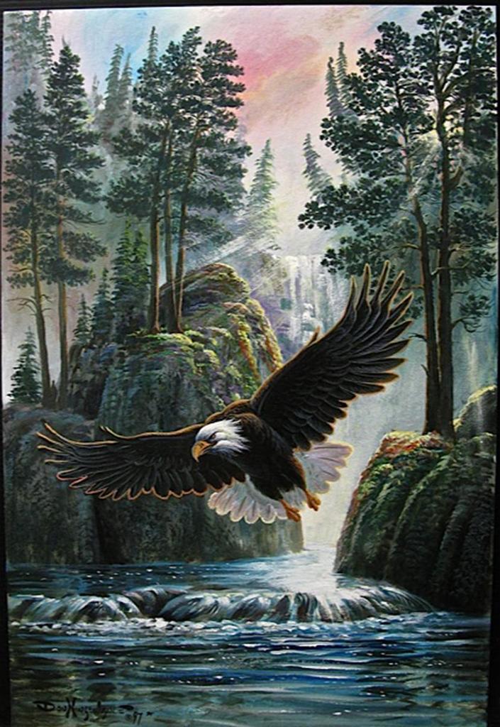 Don Ningewance (1948) - Bald Eagle