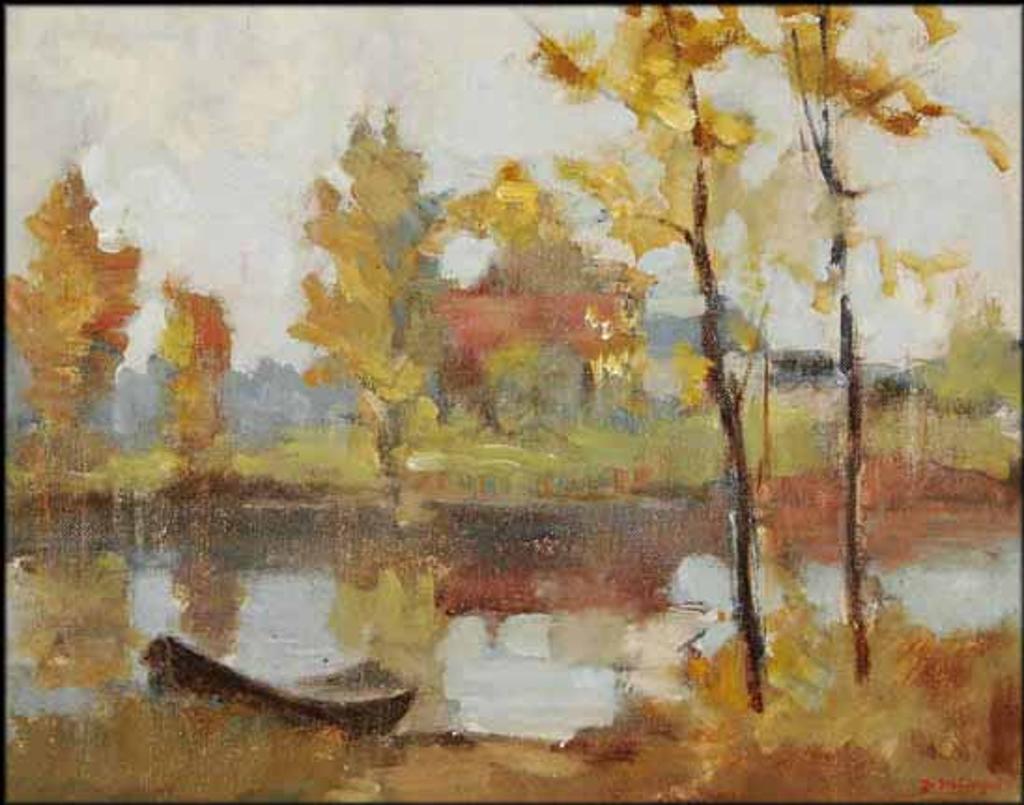 Berthe Des Clayes (1877-1968) - Country Stream, Quebec