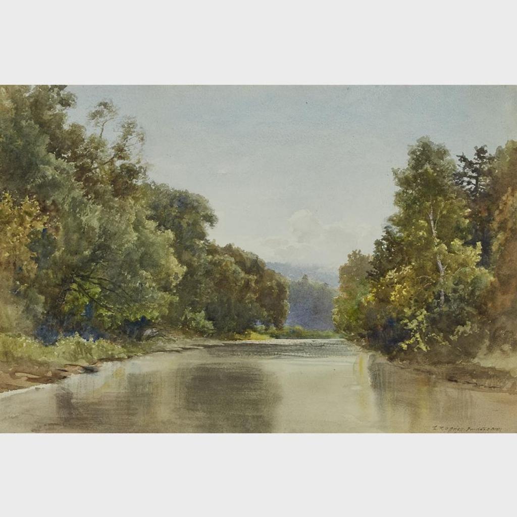 Lucius Richard O'Brien (1832-1899) - Summer Landscape With River