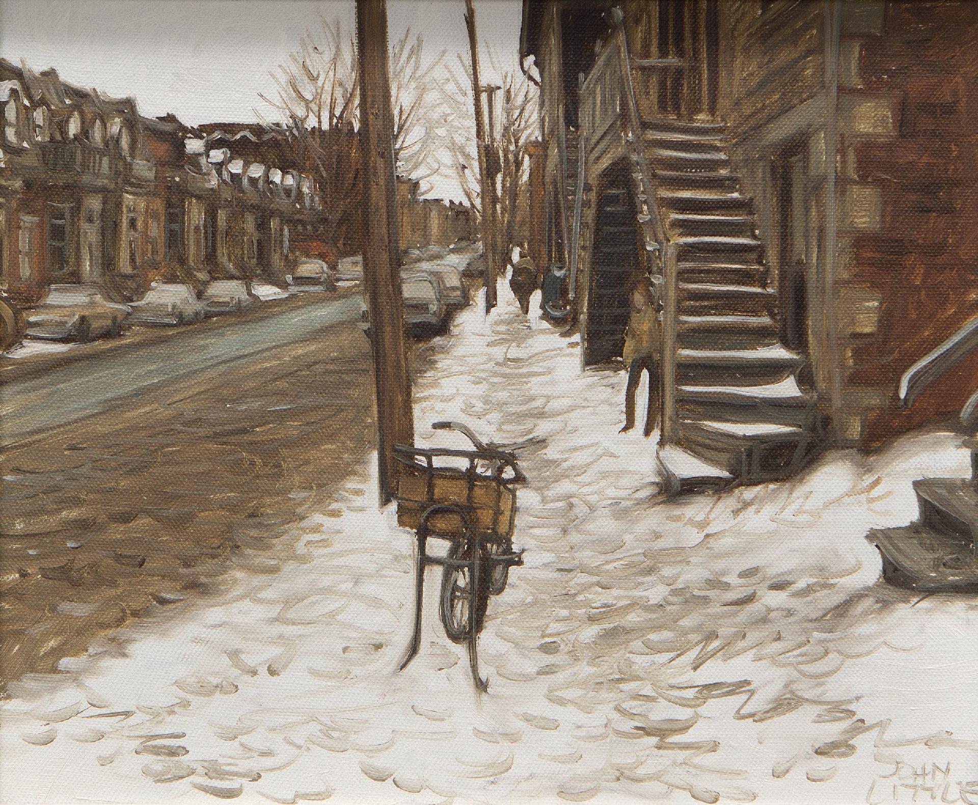 John Geoffrey Caruthers Little (1928-2024) - Rue de Bullion, Montréal, 1979