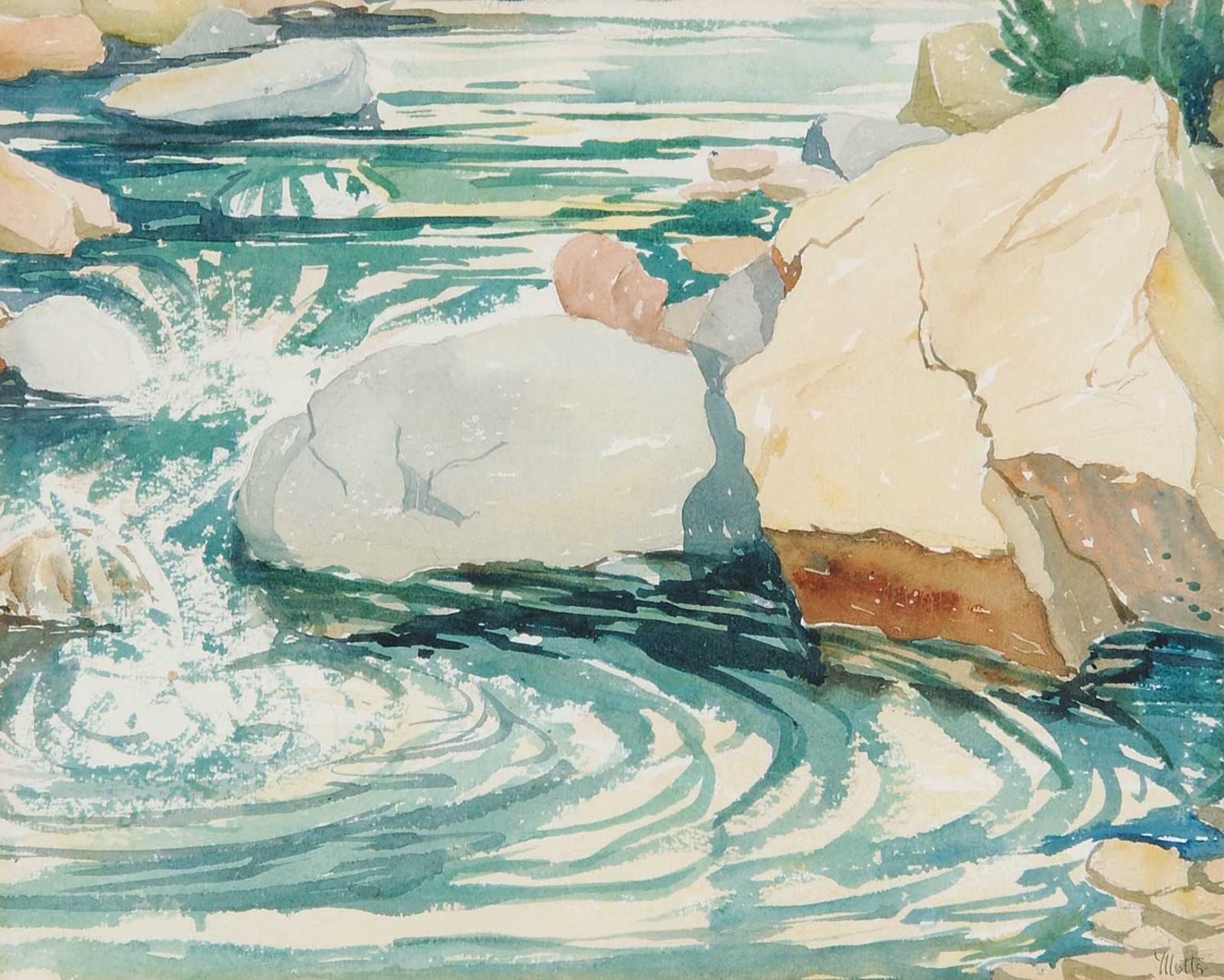 Francis Douglas Doug Motter (1913-1993) - Untitled - Stream