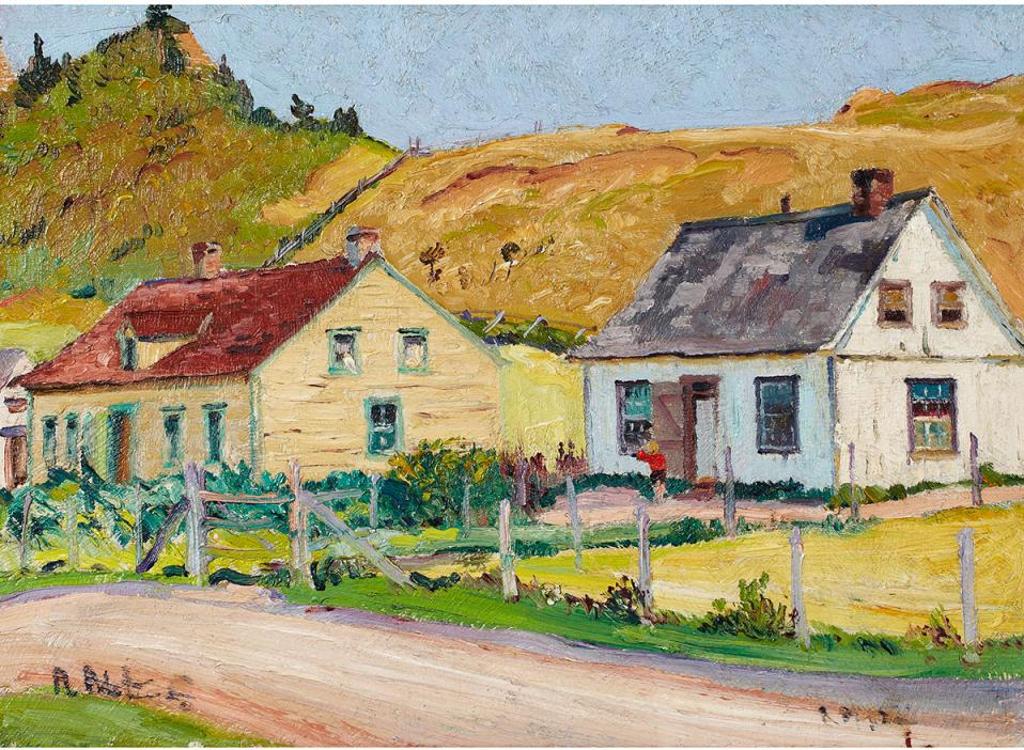 Robert Wakeham Pilot (1898-1967) - Street In Perce, Qc