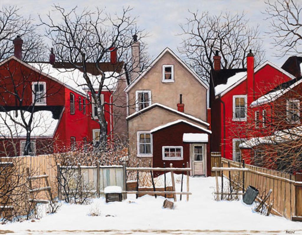 John Kasyn (1926-2008) - Behind Grange Avenue, Toronto