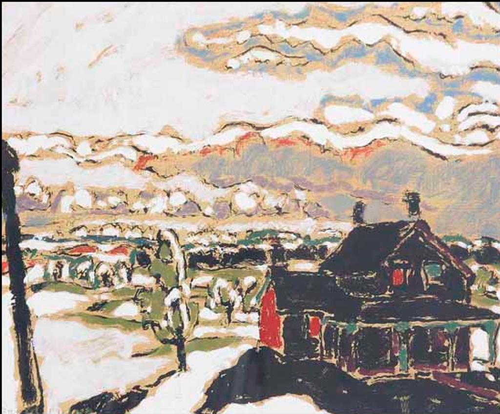 David Browne Milne (1882-1953) - House in Palgrave (01978/2013-261)