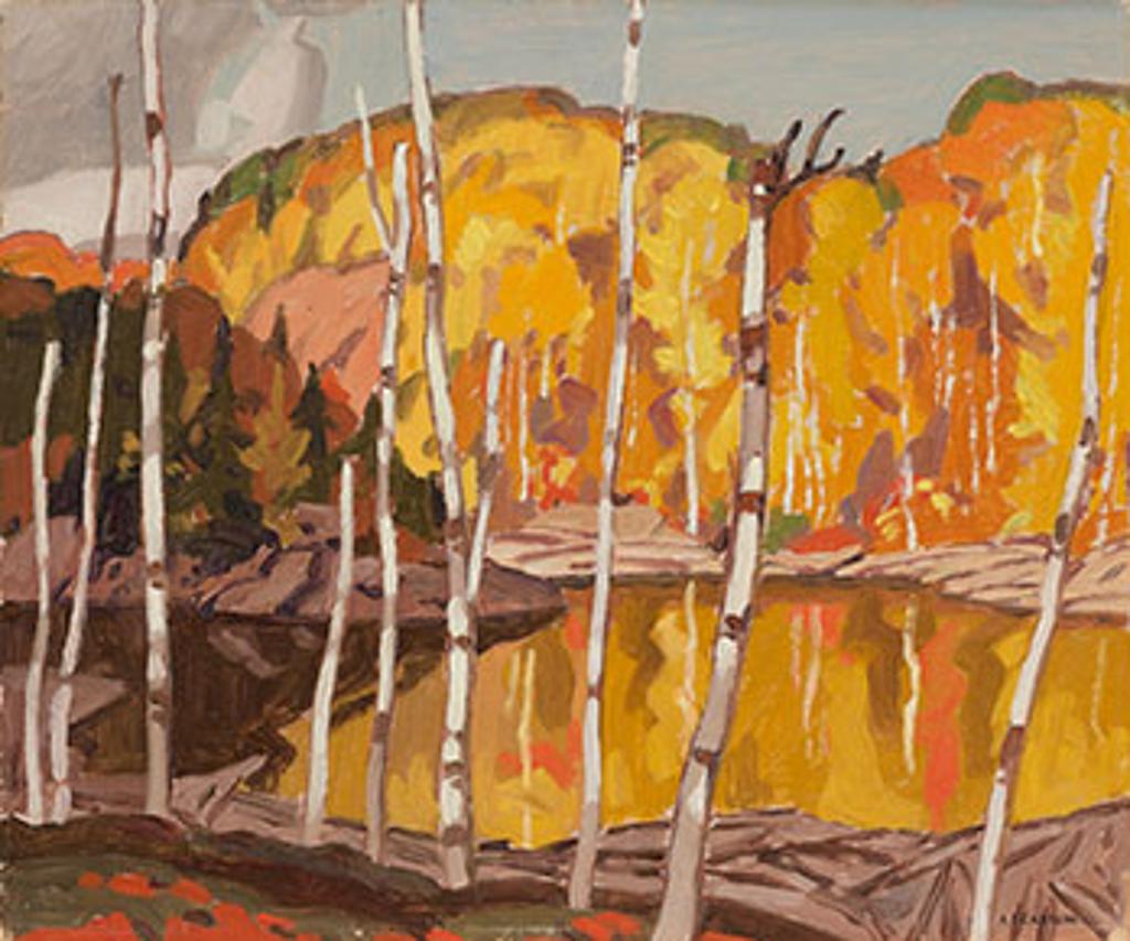 Alfred Joseph (A.J.) Casson (1898-1992) - Golden Pool, Redstone River