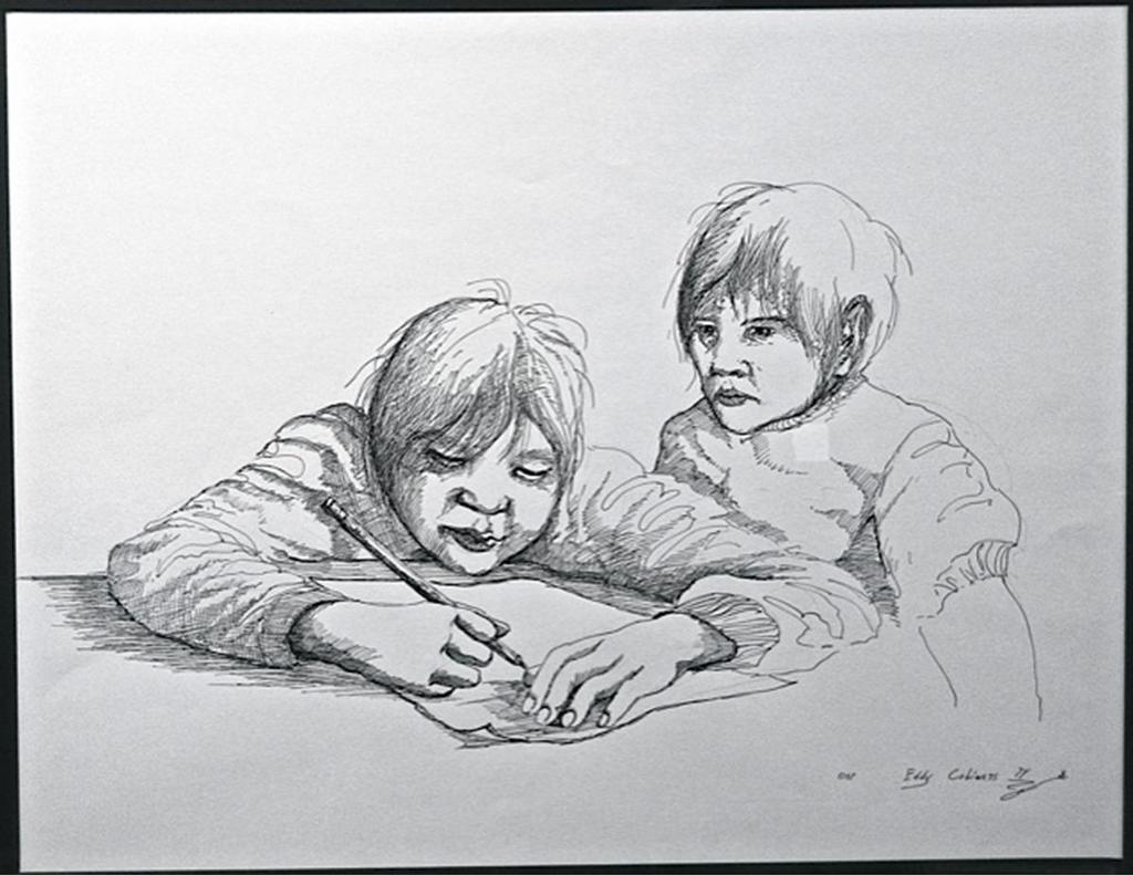 Eddy Cobiness (1933-1996) - Learning To Write