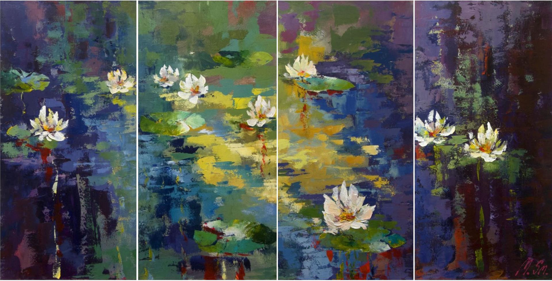 Mila Smykovska - Untitled (Lily Pond)